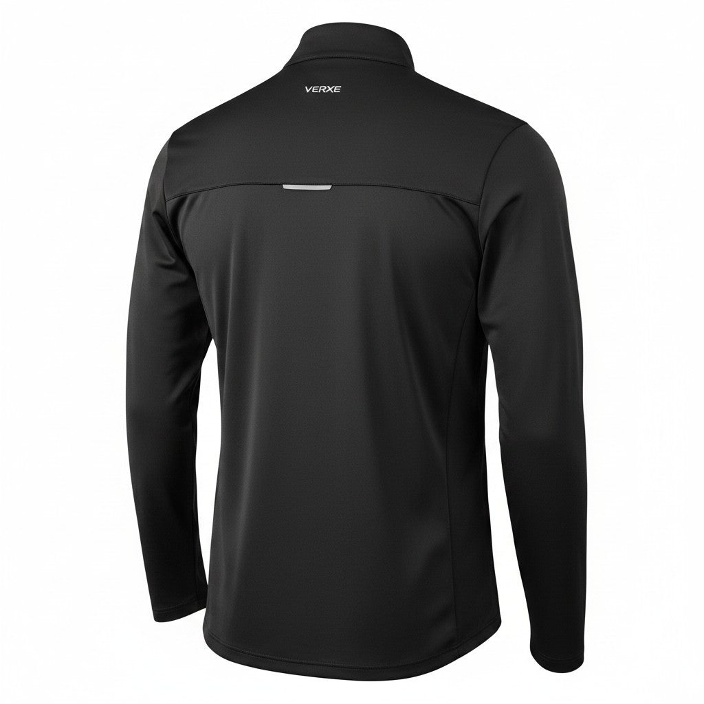 VERXE Men's Essential Full-Zip Athletic Training Jacket